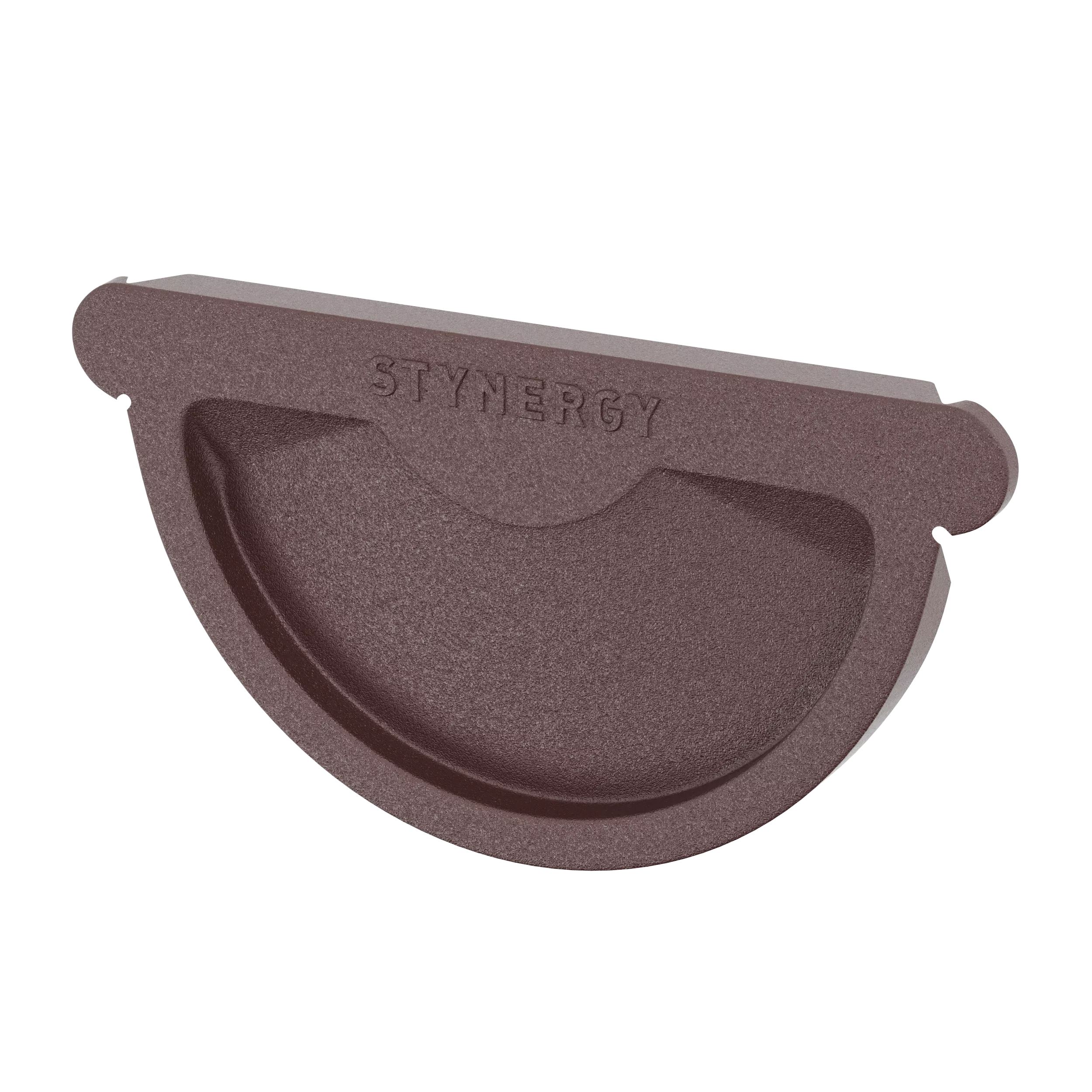 Заглушка желоба Stynergy Окрашенная Матовая 125 90 RAL 8017