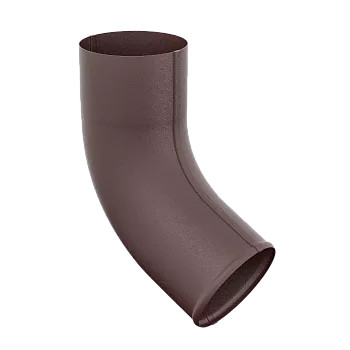 Колено трубы 60 гр Stynergy Окрашенная Матовая 125 90 RAL 8017
