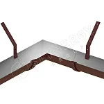 Угол желоба универсальный 90гр Stynergy 185 150 RAL 8017