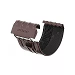 Соединитель желоба Stynergy 125 90 RAL 8017
