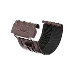 Соединитель желоба Stynergy Премиум 125 90 RAL 8017