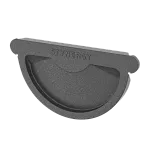 Заглушка желоба Stynergy Окрашенная Матовая 125 90 RAL 7024