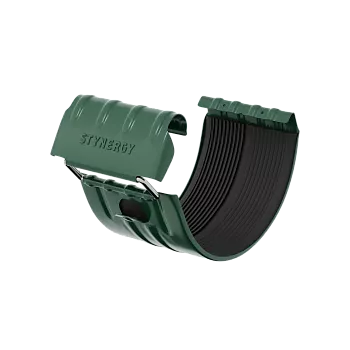 Соединитель желоба Stynergy 125 90 RAL 6005