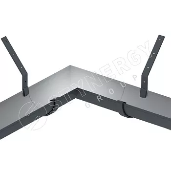 Угол желоба универсальный 90гр Stynergy 185 150 RAL 7024