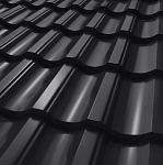 Профиль волнообразный Metallstone Титан Оникс 0,45 RAL9005