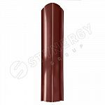 Штакетник Полукруглый фигурный Stynergy PE 0,45 b=118 RAL 3009 (от 360 м.п.)